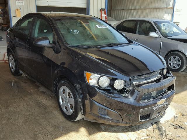 1G1JA5SH8D4125563 - 2013 CHEVROLET SONIC LS 黑色 照片 1