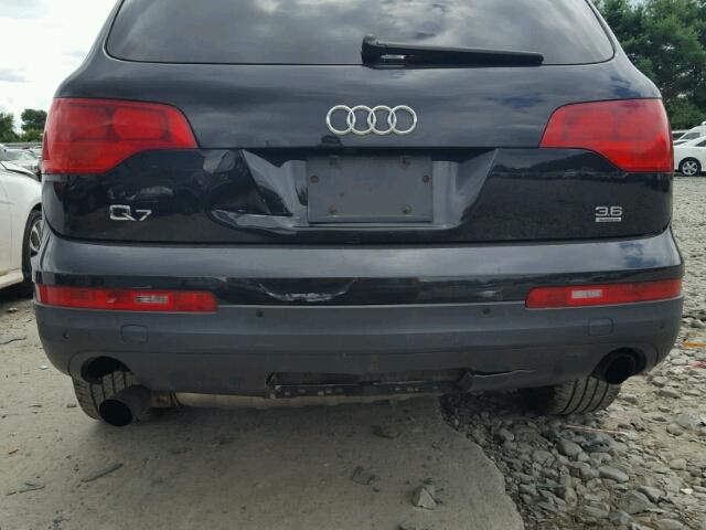 WA1BY74L18D047387 - 2008 AUDI Q7 3.6 QUA BLACK photo 9