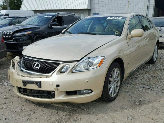 JTHCE96S670002565 - 2007 LEXUS GS TAN photo 2