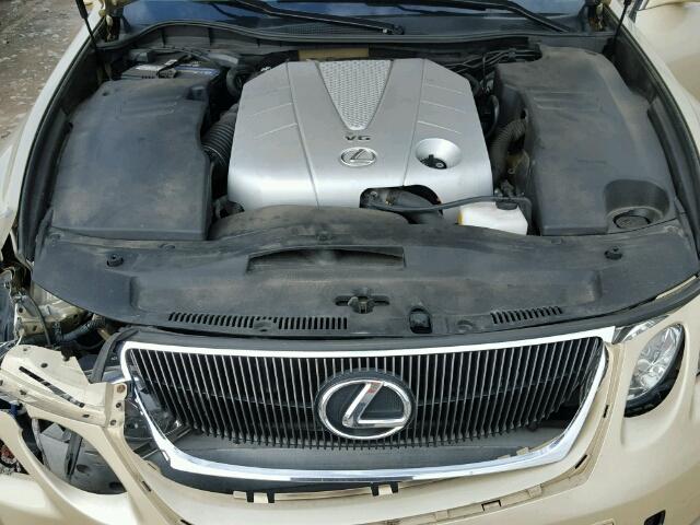 JTHCE96S670002565 - 2007 LEXUS GS Թուխ լուսանկար 7