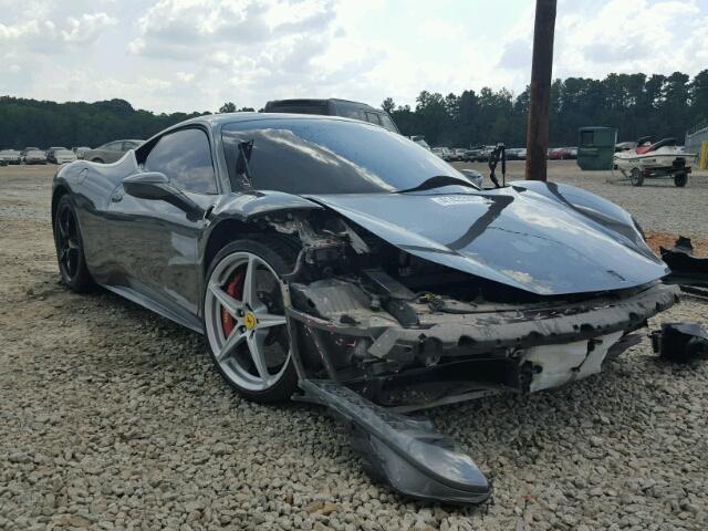 ZFF67NFA7A0175576 - 2010 FERRARI 458 ITALIA GRAY photo 1