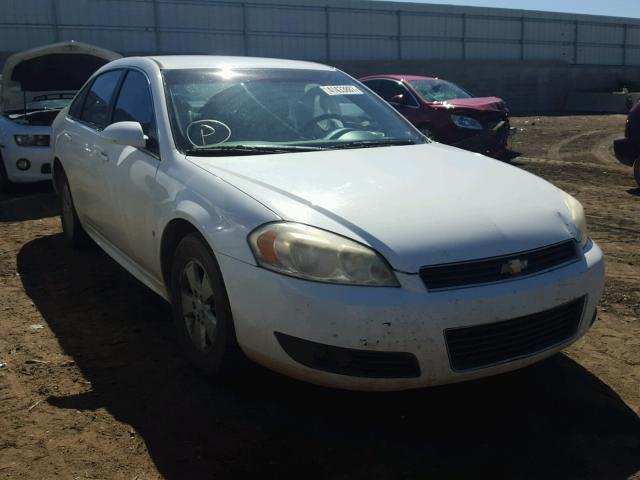 2G1WB5EKXA1113058 - 2010 CHEVROLET IMPALA LT WHITE photo 1