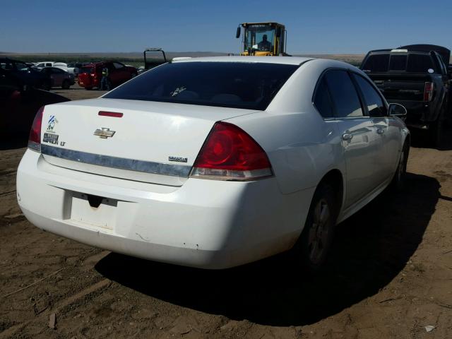 2G1WB5EKXA1113058 - 2010 CHEVROLET IMPALA LT WHITE photo 4