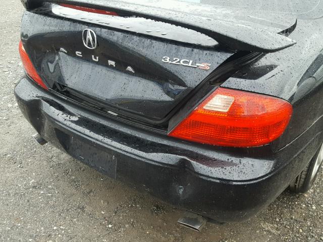 19UYA42661A012336 - 2001 ACURA 3.2CL TYPE BLACK photo 9