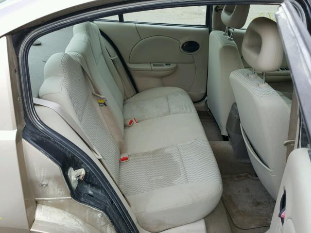 1G8AJ58F26Z179664 - 2006 SATURN ION LEVEL TAN photo 6