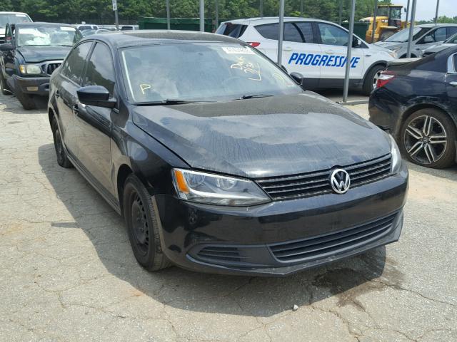 3VW2K7AJ6EM210106 - 2014 VOLKSWAGEN JETTA BASE 黑色 照片 1
