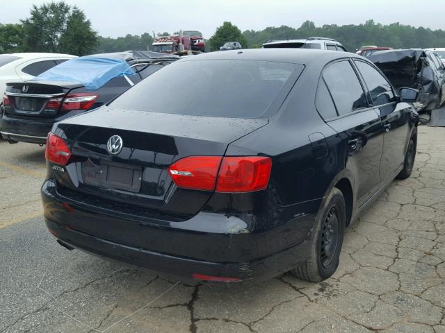 3VW2K7AJ6EM210106 - 2014 VOLKSWAGEN JETTA BASE 黑色 照片 4