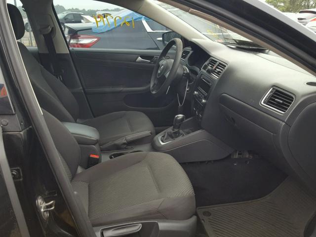 3VW2K7AJ6EM210106 - 2014 VOLKSWAGEN JETTA BASE 黑色 照片 5