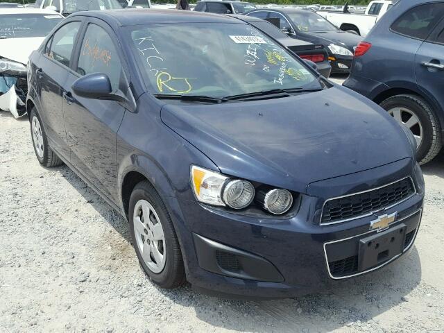 1G1JA5SH3G4128357 - 2016 CHEVROLET SONIC LS 蓝色 照片 1