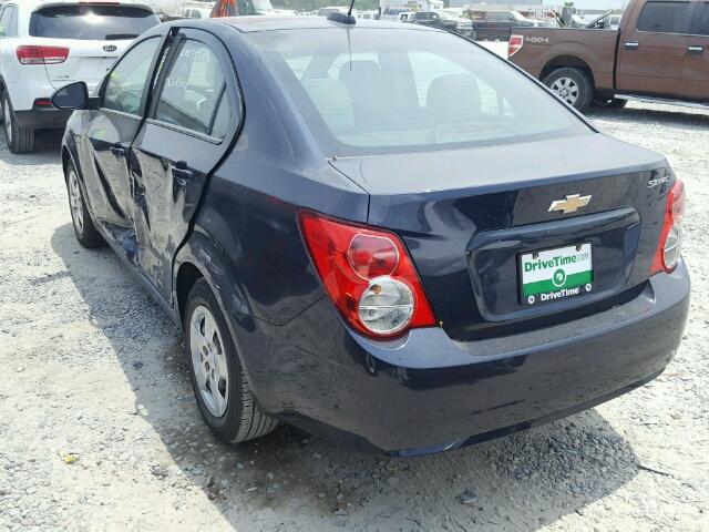 1G1JA5SH3G4128357 - 2016 CHEVROLET SONIC LS 蓝色 照片 3