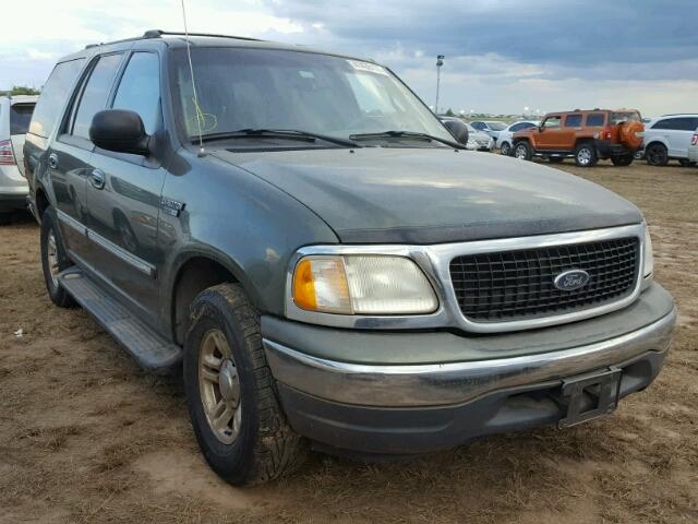 1FMRU15L31LA50780 - 2001 FORD EXPEDITION GREEN photo 1