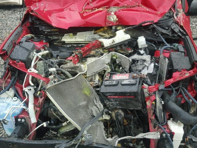 JTMBD33V076053536 - 2007 TOYOTA RAV4 RED photo 7