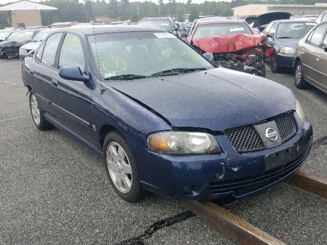 3N1AB51DX5L460003 - 2005 NISSAN SENTRA SE- BLUE photo 1