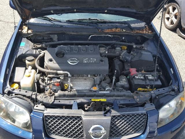 3N1AB51DX5L460003 - 2005 NISSAN SENTRA SE- BLUE photo 7