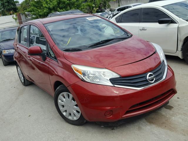 3N1CE2CP0EL382689 - 2014 NISSAN VERSA NOTE RED photo 1