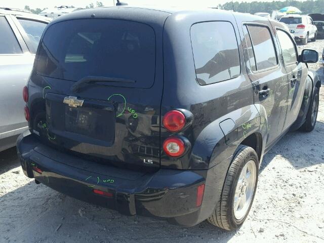 3GNCA13DX8S709027 - 2008 CHEVROLET HHR LS Negro foto 4