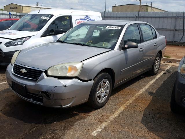 1G1ZS57F87F266522 - 2007 CHEVROLET MALIBU LS SILVER photo 2