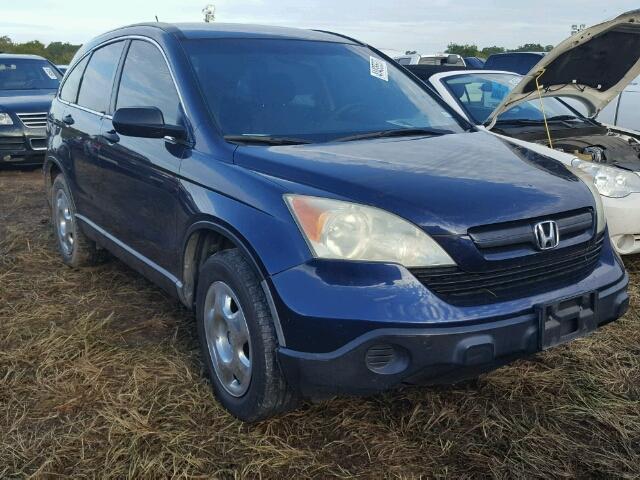 3CZRE38388G704456 - 2008 HONDA CR-V LX BLUE photo 1