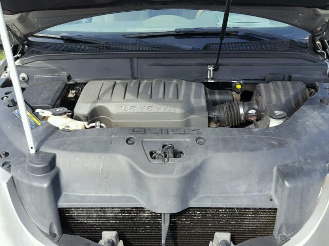 5GAER13718J297927 - 2008 BUICK ENCLAVE GRAY photo 7