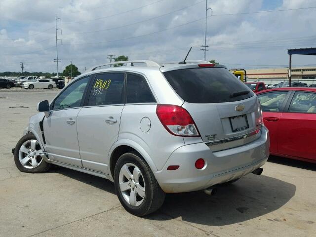 3GNAL3E52CS637316 - 2012 CHEVROLET CAPTIVA SILVER photo 3