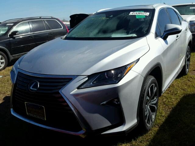 2T2ZZMCA2HC070427 - 2017 LEXUS RX SILVER photo 2