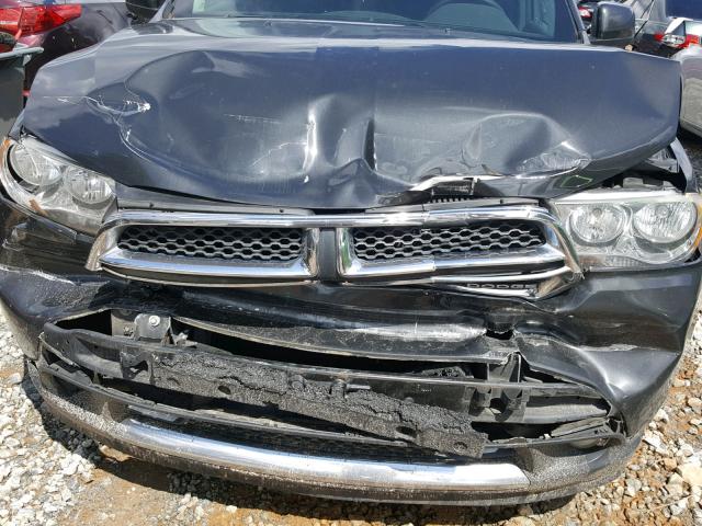 1D4RD2GG6BC525059 - 2011 DODGE DURANGO EX GRAY photo 7