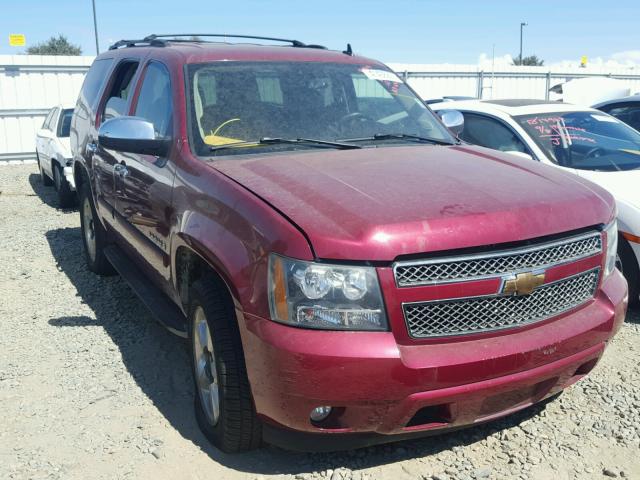 1GNFC13J07J290103 - 2007 CHEVROLET TAHOE C150 BURGUNDY photo 1