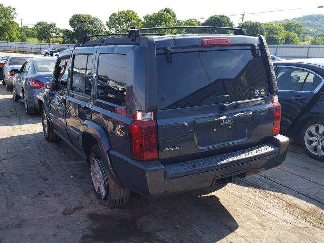1J8HG48N26C328123 - 2006 JEEP COMMANDER CHARCOAL photo 3