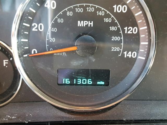 1J8HG48N26C328123 - 2006 JEEP COMMANDER CHARCOAL photo 8