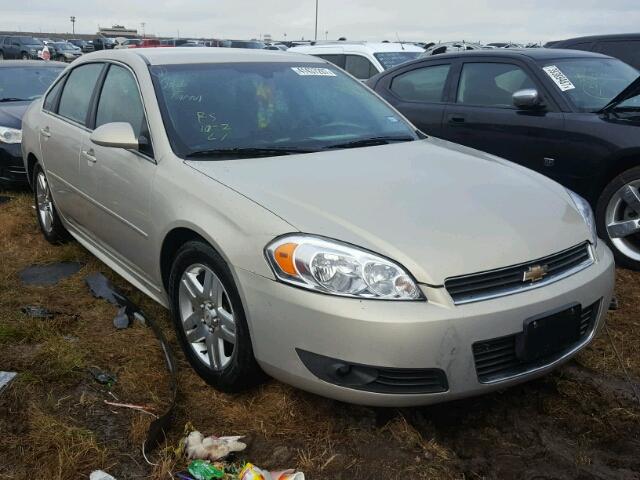 2G1WB5EK5B1301634 - 2011 CHEVROLET IMPALA LT GOLD photo 1