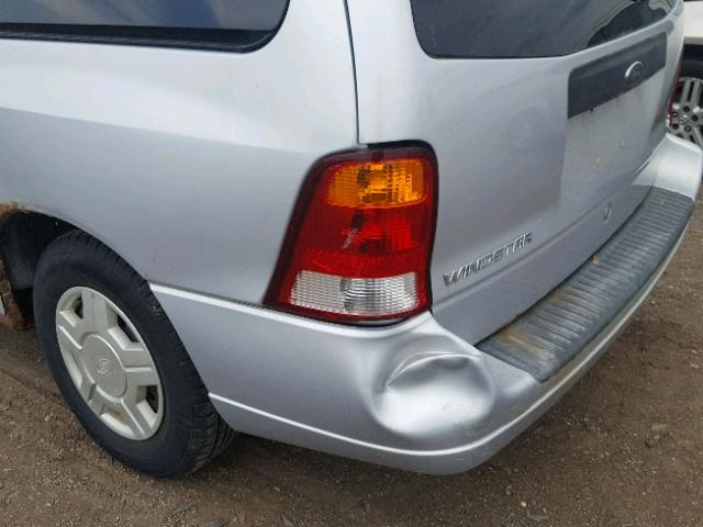 2FMZA51493BB83528 - 2003 FORD WINDSTAR L SILVER photo 9