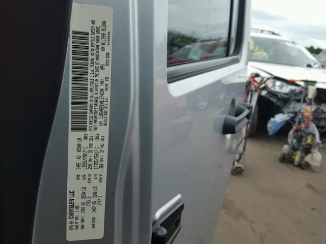 1J8GA691X8L574294 - 2008 JEEP WRANGLER U SILVER photo 10