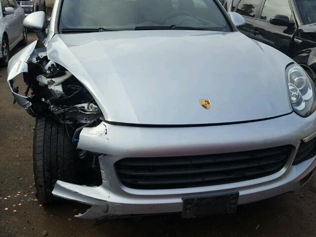 WP1AA2A24GLA02144 - 2016 PORSCHE CAYENNE SILVER photo 7