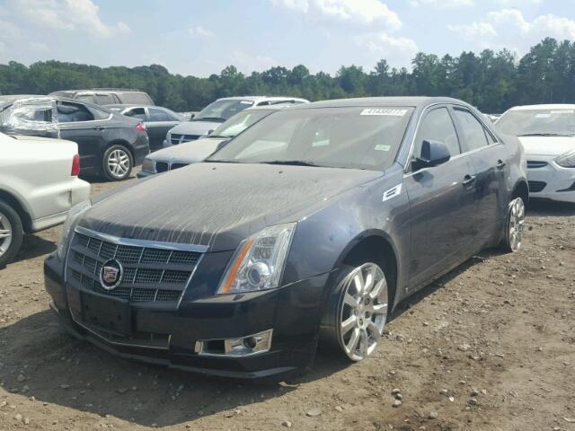 1G6DV57V780156973 - 2008 CADILLAC CTS HI FEA BLUE photo 2