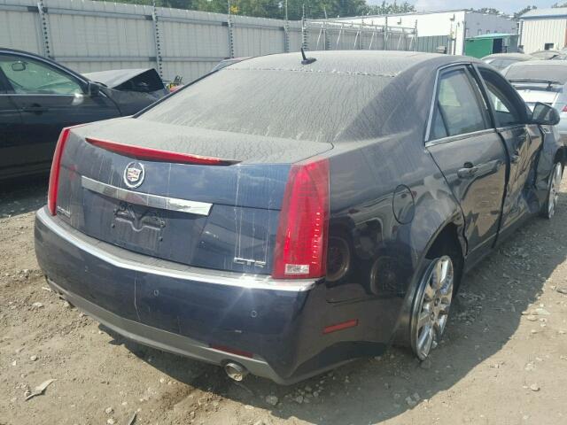 1G6DV57V780156973 - 2008 CADILLAC CTS HI FEA BLUE photo 4