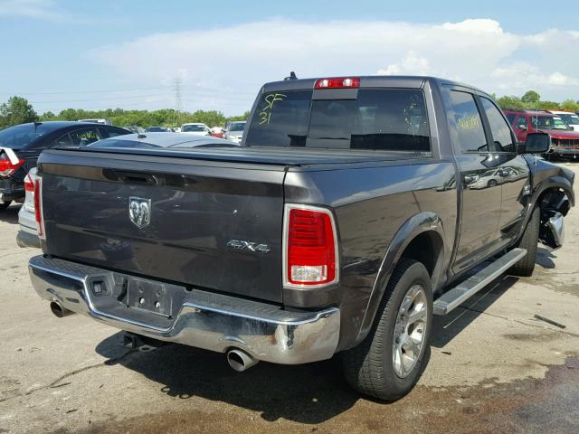 1C6RR7NT4HS564847 - 2017 RAM 1500 LARAM GRAY photo 4