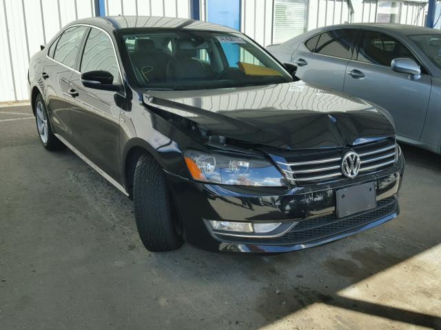 1VWAT7A31FC106720 - 2015 VOLKSWAGEN PASSAT S შავი ფოტო 1