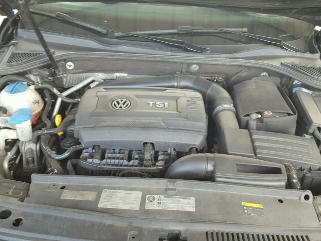 1VWAT7A31FC106720 - 2015 VOLKSWAGEN PASSAT S შავი ფოტო 7