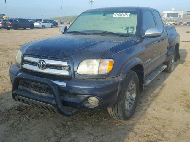 5TBRT34144S443766 - 2004 TOYOTA TUNDRA ACC BLUE photo 2