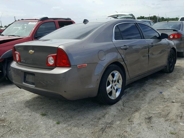 1G1ZA5EU6CF283253 - 2012 CHEVROLET MALIBU LS ყავისფერი ფოტო 4