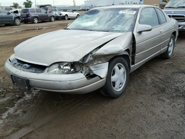 2G1WW12M7X9193741 - 1999 CHEVROLET MONTE CARL ბეჟი ფოტო 2