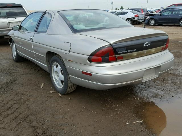 2G1WW12M7X9193741 - 1999 CHEVROLET MONTE CARL ბეჟი ფოტო 3