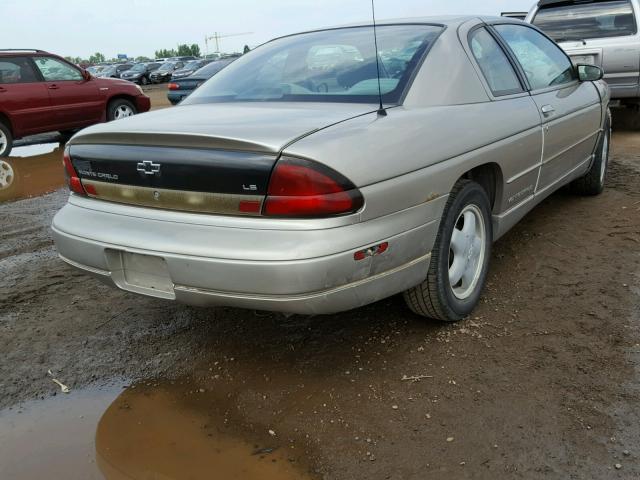 2G1WW12M7X9193741 - 1999 CHEVROLET MONTE CARL ბეჟი ფოტო 4