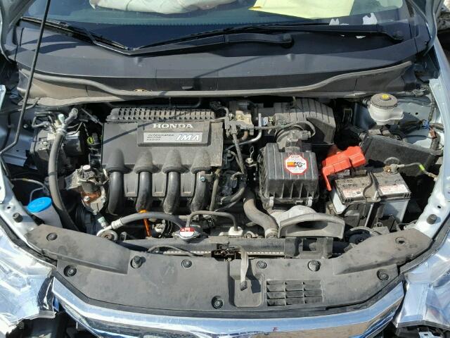 JHMZE2H53CS003969 - 2012 HONDA INSIGHT LX BLUE photo 7