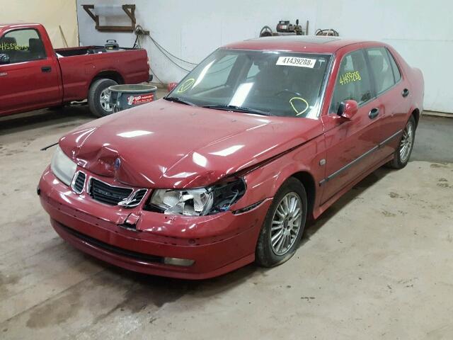 YS3ED49A753508901 - 2005 SAAB 9-5 ARC RED photo 2