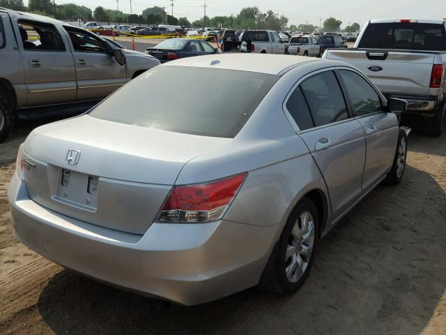 1HGCP26879A017274 - 2009 HONDA ACCORD EXL SILVER photo 4