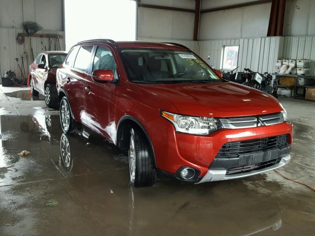 JA4AZ3A35FZ004337 - 2015 MITSUBISHI OUTLANDER RED photo 1