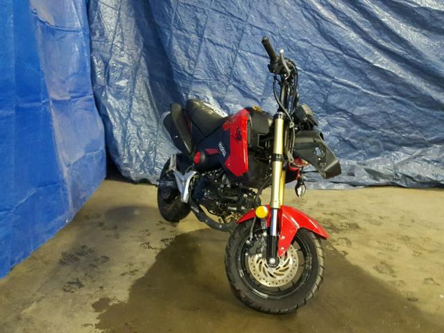 MLHJC6113F5108238 - 2015 HONDA GROM 125 RED photo 1