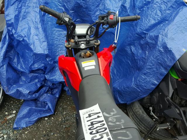 MLHJC6113F5108238 - 2015 HONDA GROM 125 RED photo 5