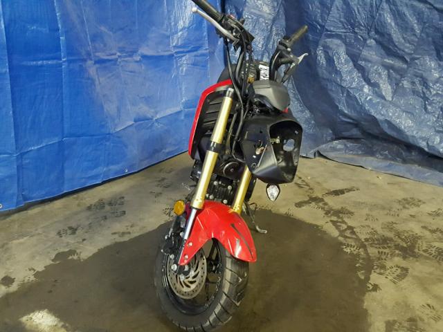 MLHJC6113F5108238 - 2015 HONDA GROM 125 RED photo 9